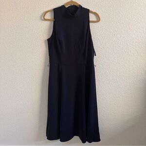 Lauren Ralph Lauren Navy Sleeveless Dress size 12 used good condition